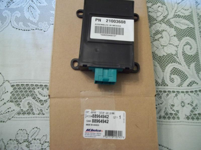 Gm acdelco oe service 88964942  anti-theft theft deterent module