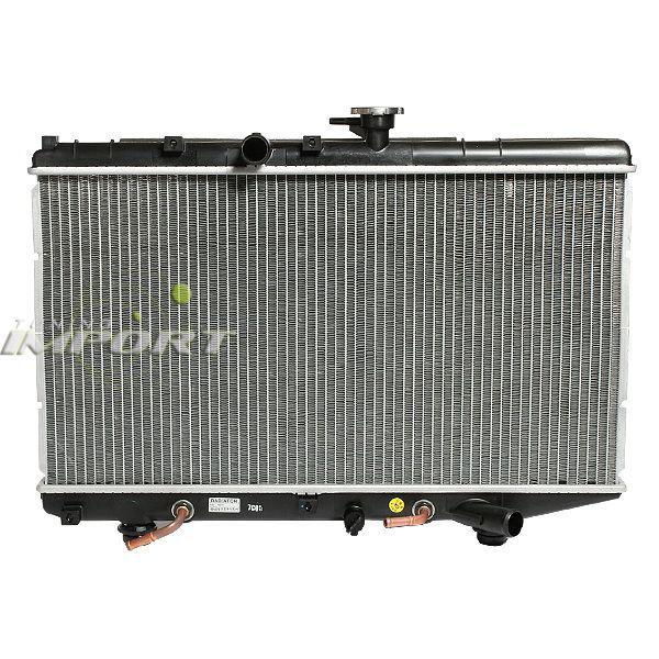 Fit 2001-2002 kia rio at trans replacement cooling radiator assembly 1.5 4-cyl