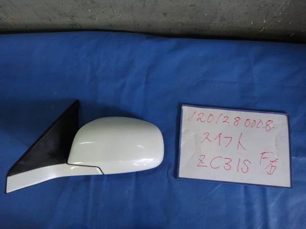 Suzuki swift 2005 left side mirror assembly [0813600]