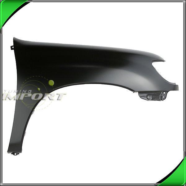 2000-2006 tundra passenger front fender primered black steel reg/ext cab right