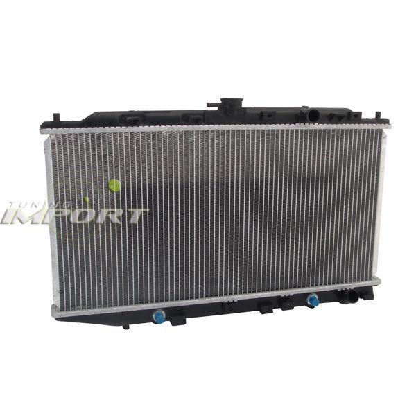 88-91 honda civic 4 cyl 1.5l d15 a/t auto cooling replacement radiator assembly