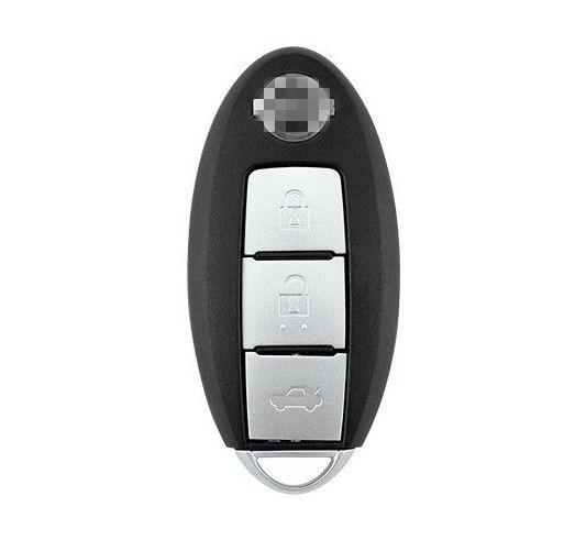 Smart key remote blank shell case pad cover uncut blade for nissan 3 buttons