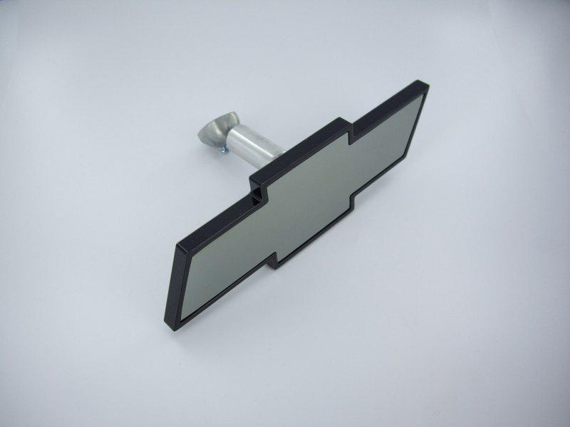 All sales 8 inch bowtie mirror black chevy 73-13 factory bracket