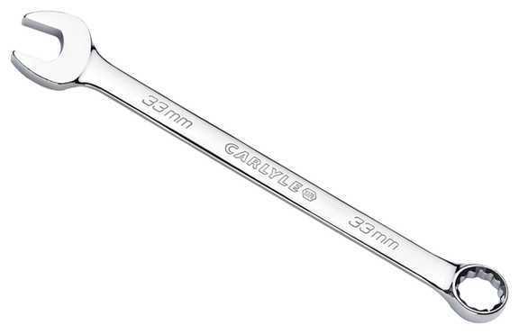 Carlyle hand tools cht cwfp133m - wrench, jumbo combination metric; 33 mm; 12...