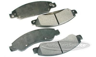 Autopartsource ce1092 brake pad or shoe, front-ceramic pads