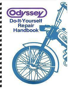 Odyssey moped diy repair handbook   service manual