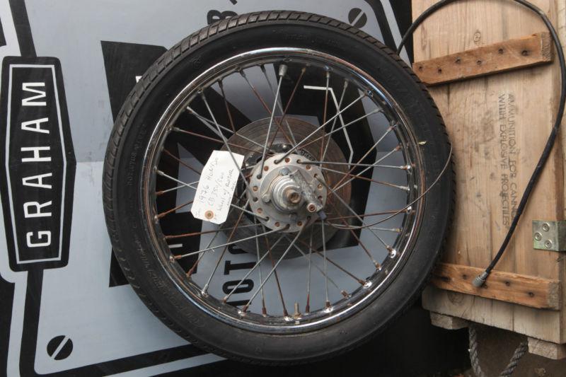 1973 honda cb 350 four front wheel  bls