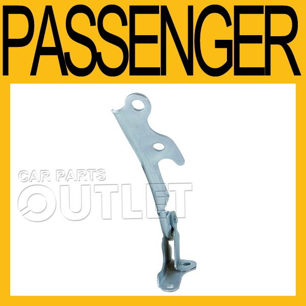 88-91 toyota corolla 4/5d passenger right hand side hood hinge steel assembly rh