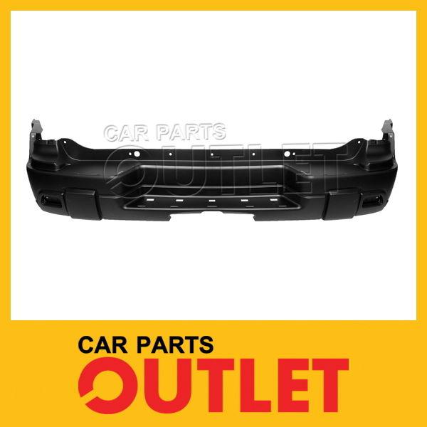 2002-2005 chevrolet trailblazer rear bumper primered black 2003 ltz 2004 ext ls