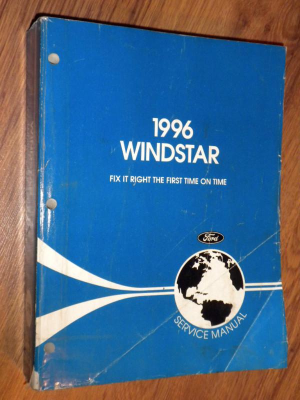 1996 ford windstar minivan fwd factory workshop repair manual  