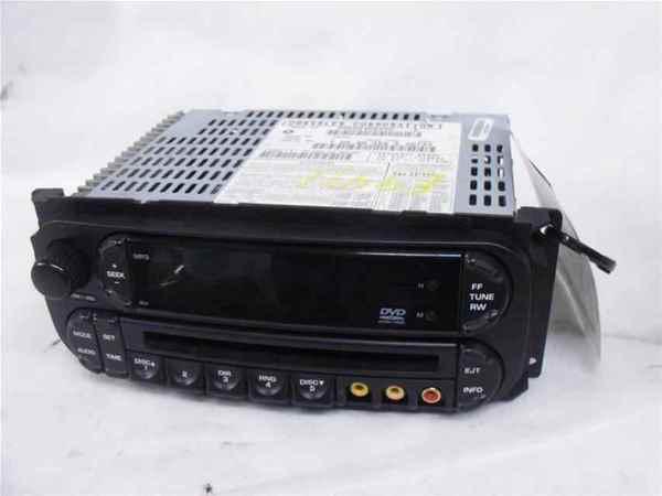 05 06 07 town & country caravan oem rev cd radio lkq