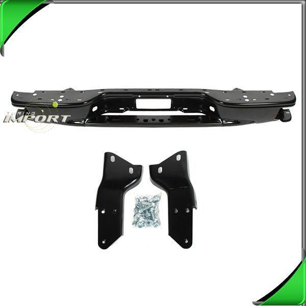 02-06 avalanche 1500 2500 w/ cladding model black w/o pads rear step bumper bar