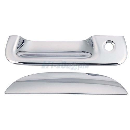 97-03 ford f150 99-07 f250 chrome abs tailgate handle cover new