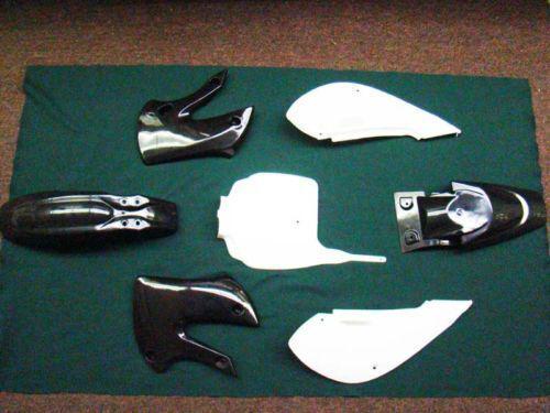 Brand new black plastic for kawasaki klx 110 drz110 klx/drz 110 kx 65 unused