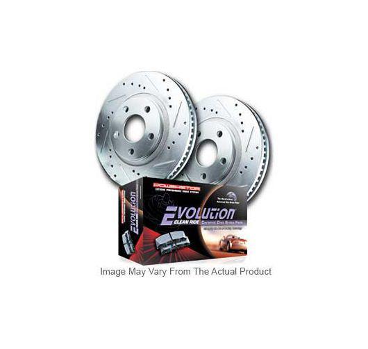 New powerstop brake disc pad kit 2-wheel set rear jaguar s-type ford ls k1360