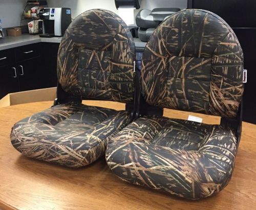 Boat seats tempress shadowgrass camo  - pair (2) two seats