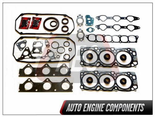 Full gasket set fits mitsubishi montero diamante  3.5 l 6g74 sohc  #dfs1213