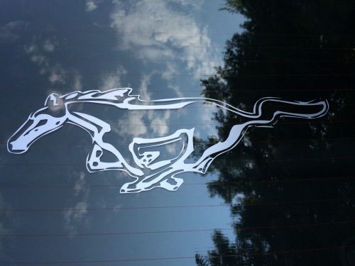 Mustang rear window decal  18&#034; x 6.5