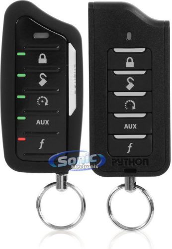 Python 4210p 2-way responder le remote start keyless entry system w/ bypass