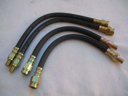 Renault dauphine - gordini - ondine model  brake hoses set new !