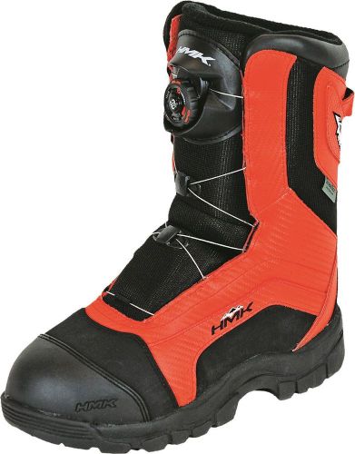 Hmk voyager boa womens snow boots orange