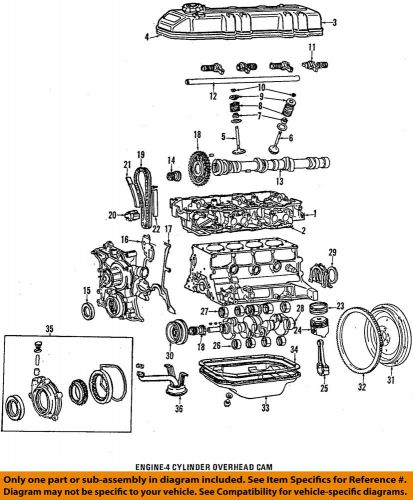 Toyota oem 84-95 4runner-valve cover gasket 1121335010