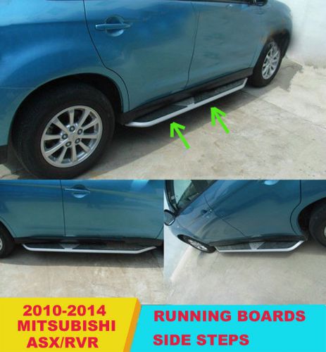 Fit 2011-2014 mitsubishi asx/rvr transcender sport running boards side steps set