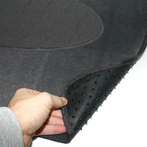 4 universal heavy-duty gray carpet interior floor mats set for auto-car-truck