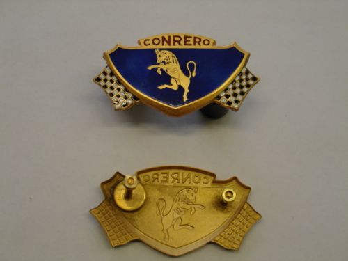 Conrero enamel metal emblem 72 millimeters