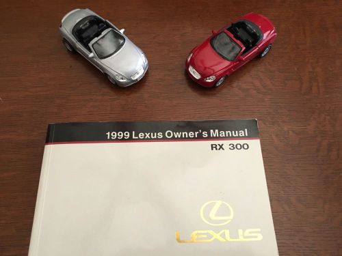 1999 lexus rx 300 owners manual book