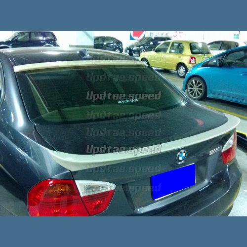 Painted color for bmw e90 4dr sedan a type rear trunk + roof spoiler 05 - 11  ◙