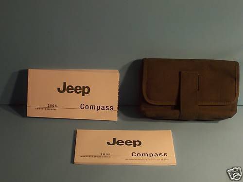 08 2008 jeep compass owners manual