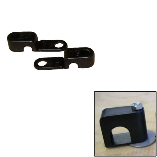 Weld mount single poly clamp f/ 1/4 x 20 studs for 1/4&#034; od -60250
