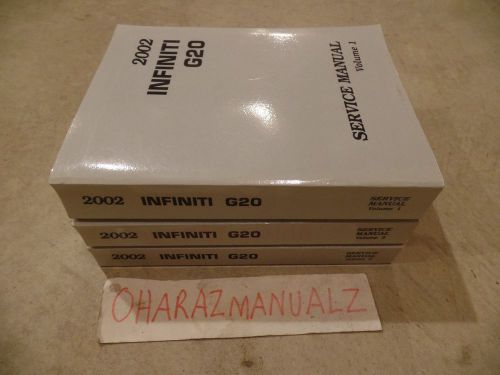 2002 infiniti g20 service manual manuals