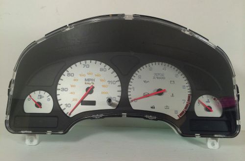 2004 saturn l300 wagon 2.2l 4 cyl speedometer instrument cluster gauges 193k