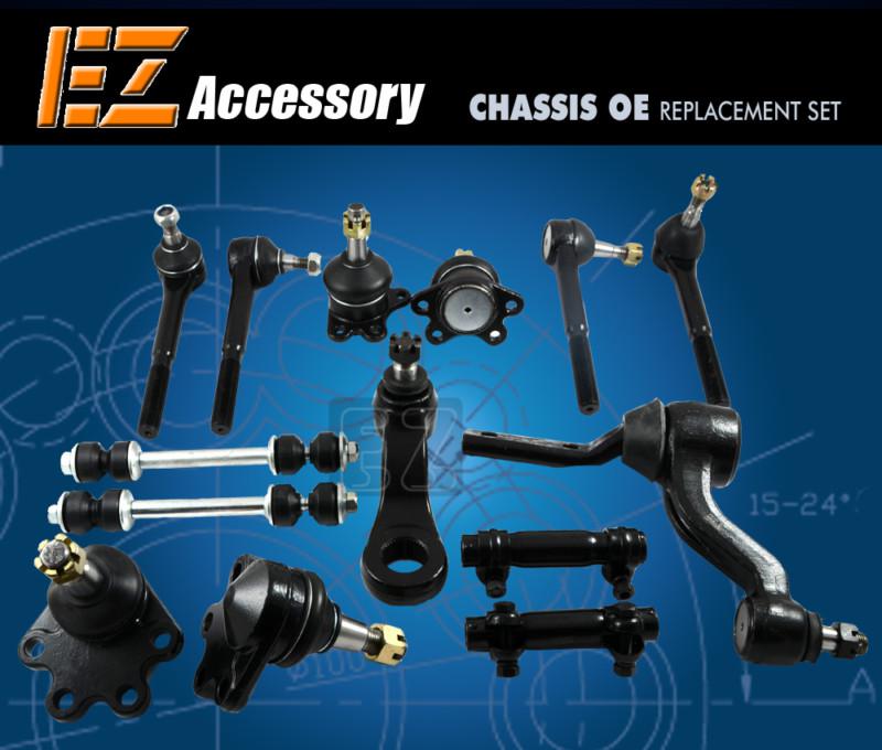 Suspension ball joint | tie rod end | sway bar link | chevy gmc k1500 k2500 4wd