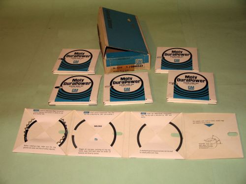 1966-1970 chevrolet impala g10 van nos 6cyl piston rings 3892343