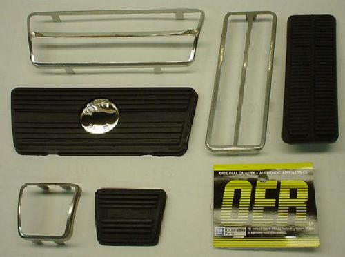 1969 - 1981 camaro disc brake pedal pad kit * 1970-1981 firebird *1970-1971 nova