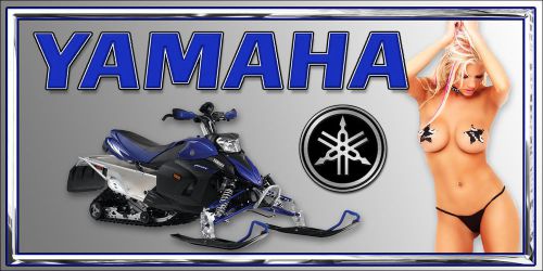 Yamaha snowmobile racing snocross garage banner - snow chic #10