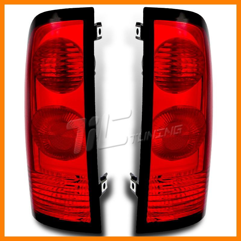 00-06 tundra sr5/access cab pickup l+r pair rear tail lights brake lamp assembly