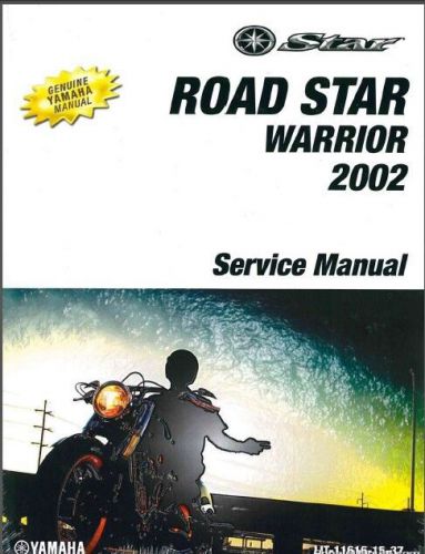 02-10 yamaha xv1700 road star warrior service repair manual cd  xv 1700 roadstar