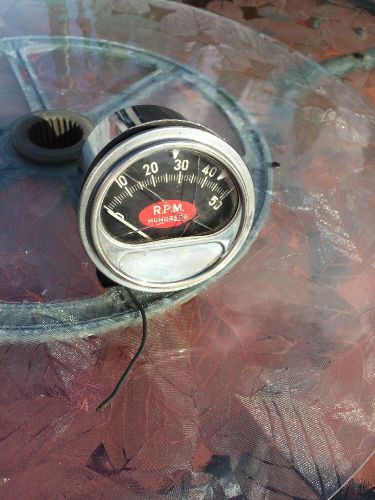 Vintage sun electric corporation rc-50 tachometer 5k rpm sweep needle