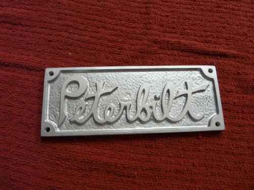 New vintage peterbilt emblems no better quality 40&#039;s 50&#039;s peterbuilt 359 370