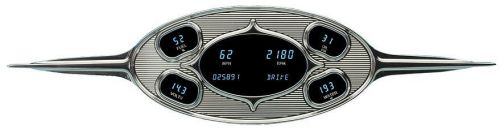 Dakota digital dash universal 5 hole retrotech gauge cluster with wings ret-2000