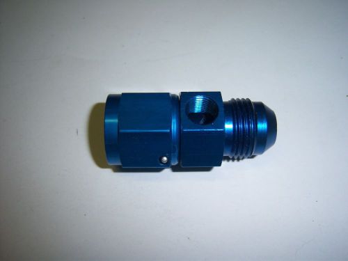 An #6 fuel gauge adapter 1/8 npt