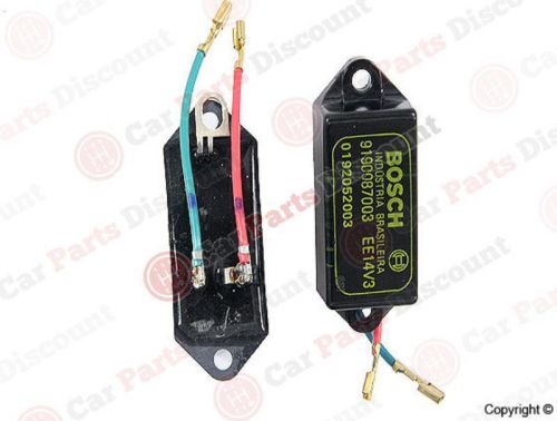 New bosch voltage regulator, 9190087003