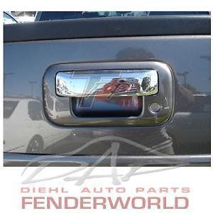 International trim 408l chrome tailgate handle insert accent