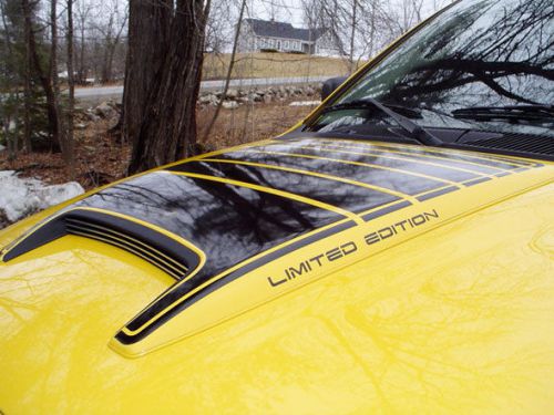 Hood &amp; limited ed. decals for dodge ram rumble bee!