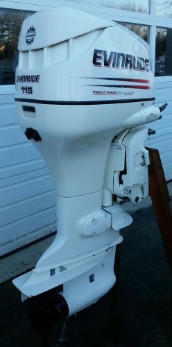 2004 evinrude 115 di with 25&#034; shaft -brp / bombardier - runs well -free shipping