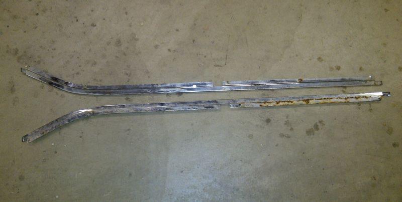 65-66 mopar a-body door trim panel molding (upper)